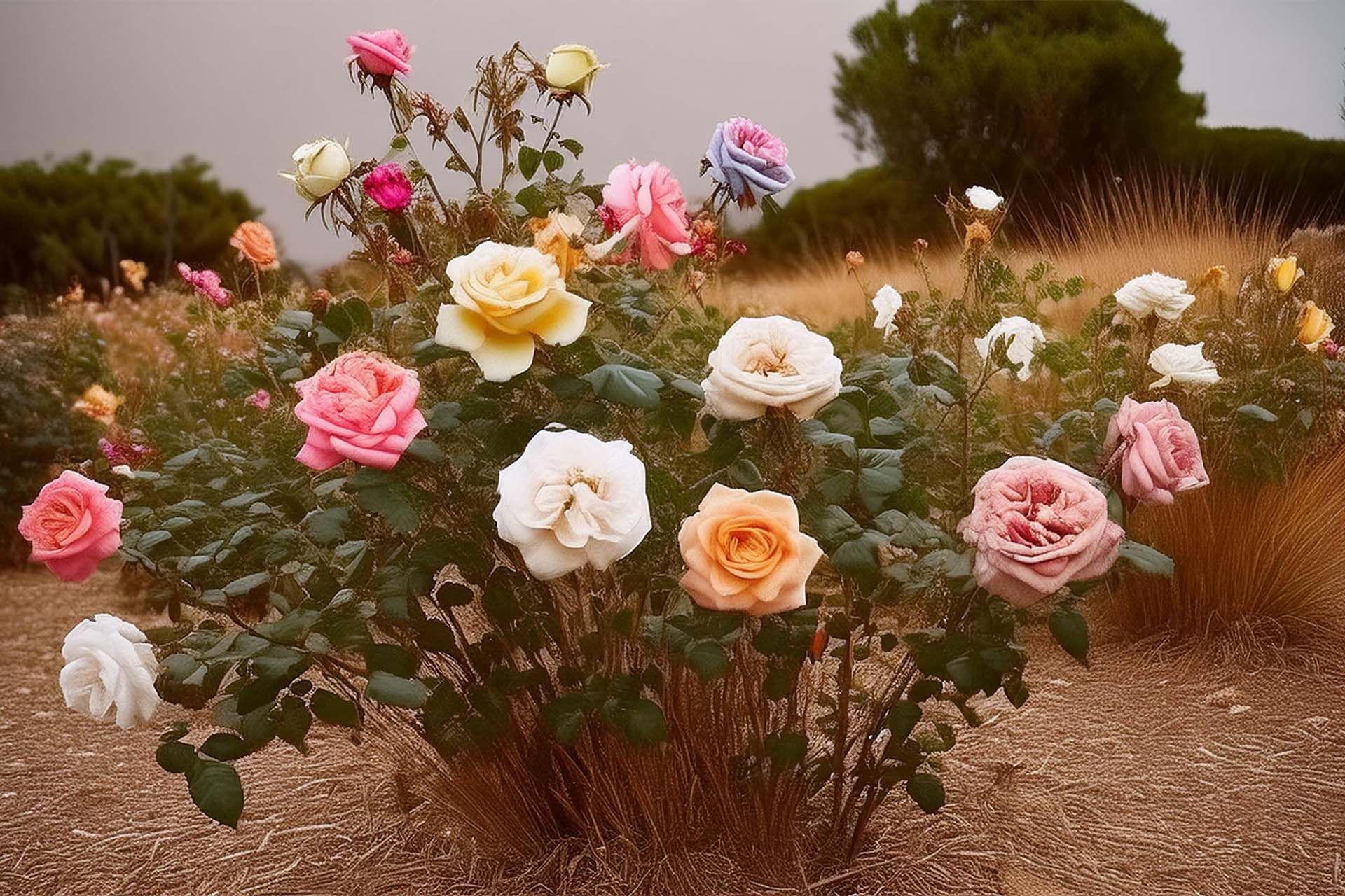 راز گل‌های سرخ