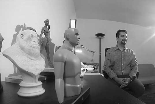 محمد مدرس - جلوه‌های ویژه کامپیوتری و مجسمه‌ساز سه بعدی