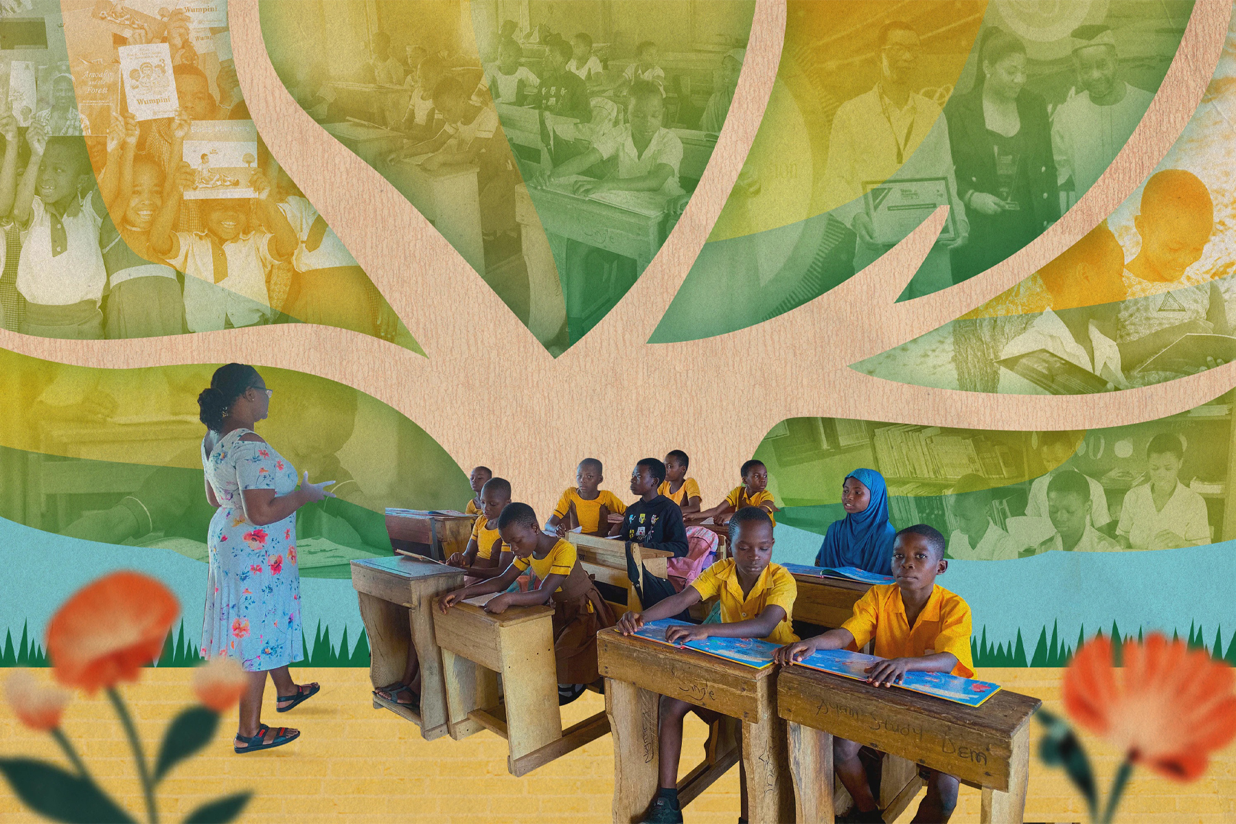 بنیاد اولینگا در غنا: گسترش سوادآموزی با هدف اخلاقی